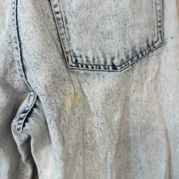 BRITTANIA Vintage Acid Wash Jeans Relaxed Fit Taper High Rise Size 30 - Picture 5 of 9